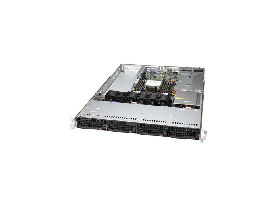 Supermicro SYS-510P-WTR server Rack (1U) Intel® Xeon® 3000 reeks DDR4-SDRAM 500 W (SYS-510P-WTR) thumbnail