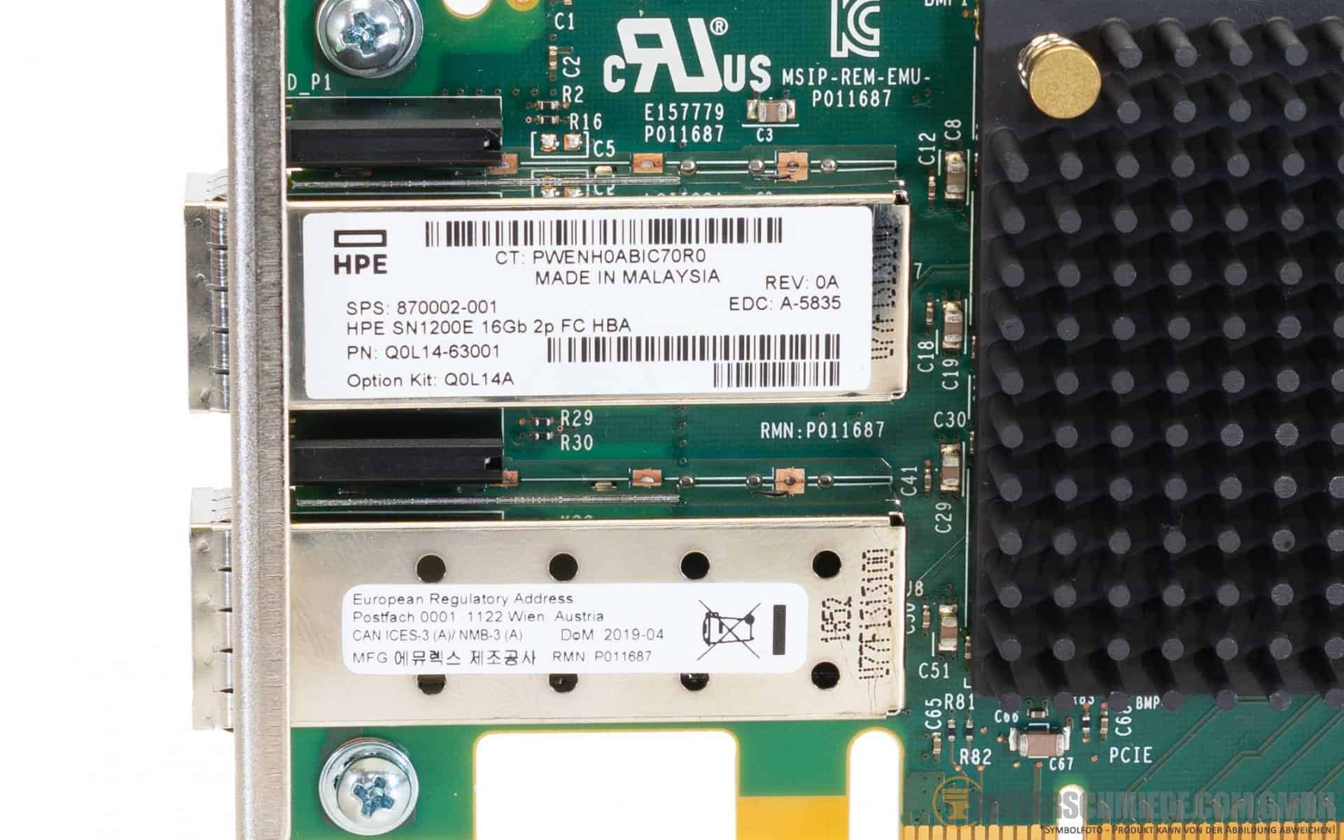 HP SPS-PCA NIC 2p 10G BT (P16002-001) thumbnail
