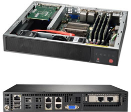 Supermicro SYS-E300-9A-4C server barebone Intel SoC Zwart (SYS-E300-9A-4C) thumbnail