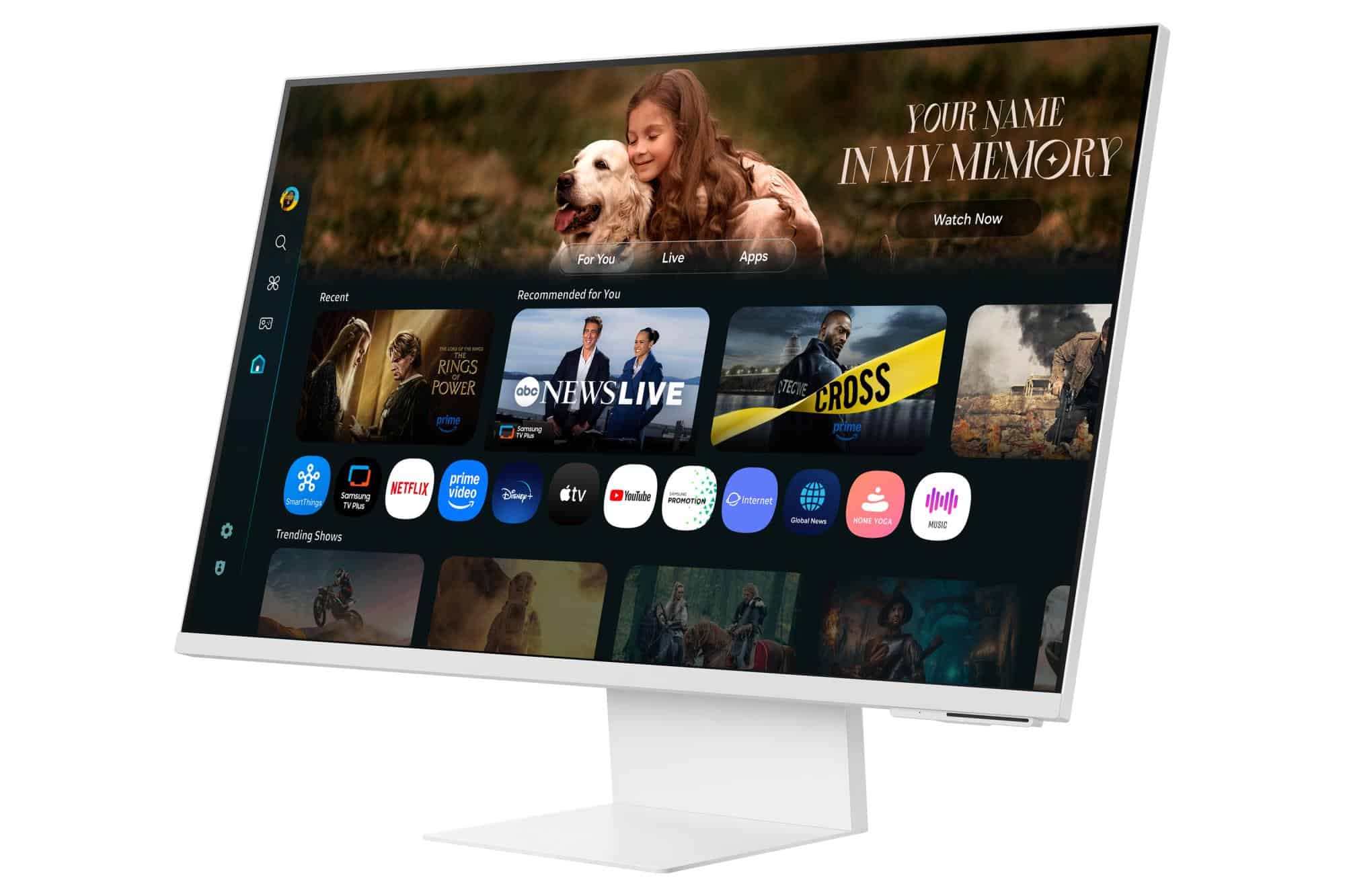 Samsung Smart Monitor M8 M80F 32 3840 x 2160 (4K) HDMI 60Hz (LS32FM801UUXDU) thumbnail