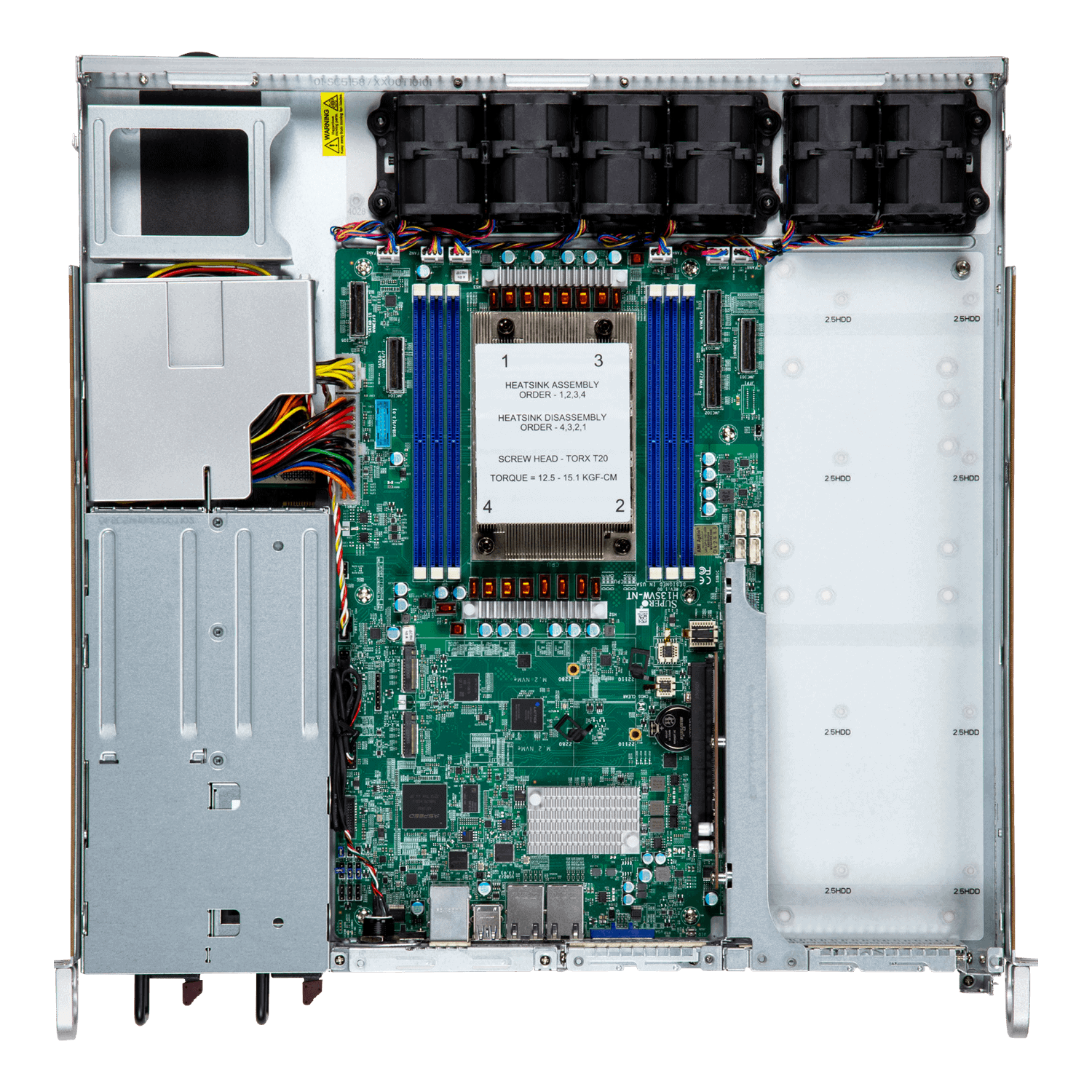 Super Micro Supermicro Barebone WIO A+ SuperServer 1U Single Socket SP6 AS-1115S-FWTRT (AS-1115S-FWTRT) thumbnail