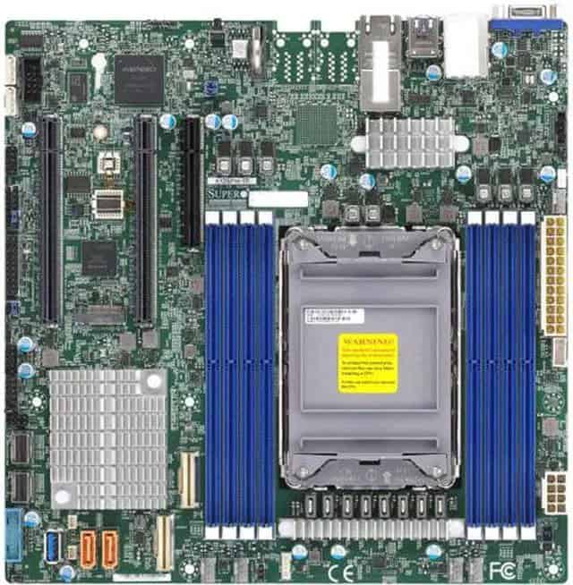 Super Micro SUPERMICRO X12SPi-TF - Motherboard - ATX - LGA4189-Sockel - C621A Chipsatz - USB 3.2 Gen 1 - 2 x 10 Gigabit LAN - On (MBD-X12SPI-TF-B) thumbnail