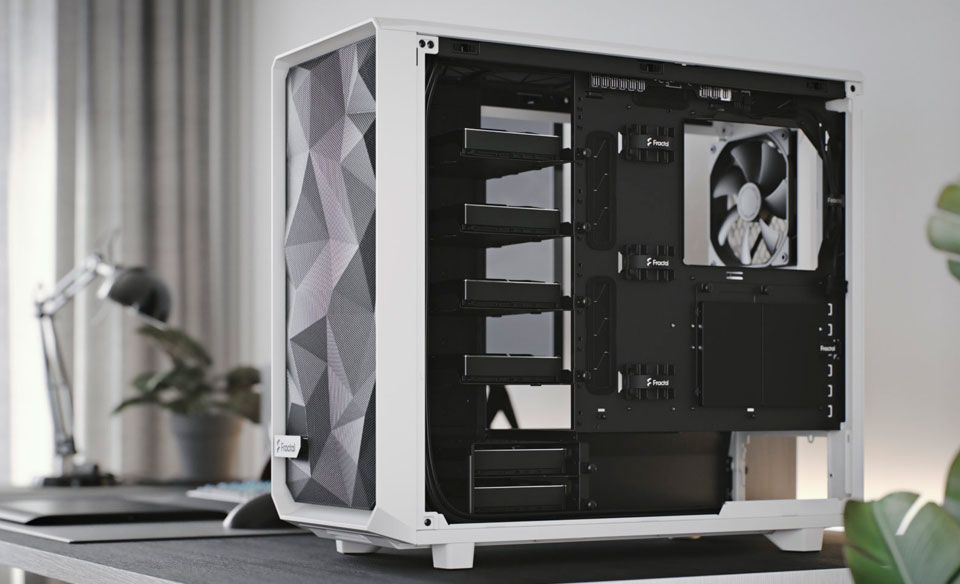 Fractal Design Meshify 2 White TG Clear Tint (FD-C-MES2A-05) thumbnail