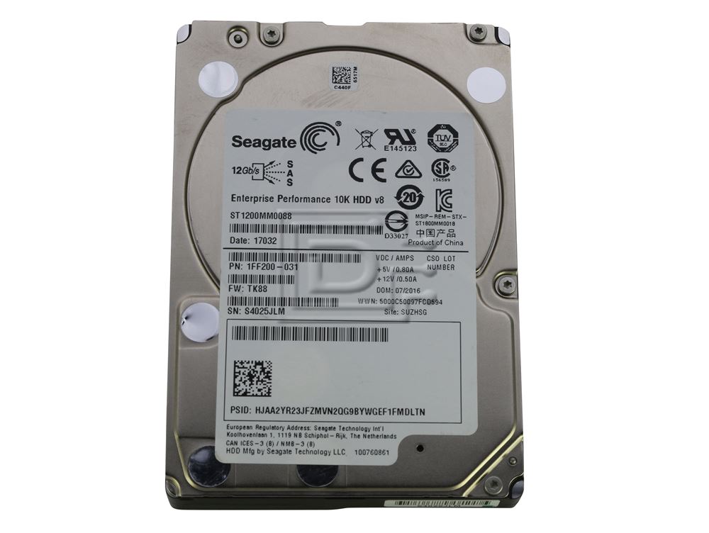 Seagate HDD 1,2 TB 10K 10000 RPM (ST1200MM0088) thumbnail