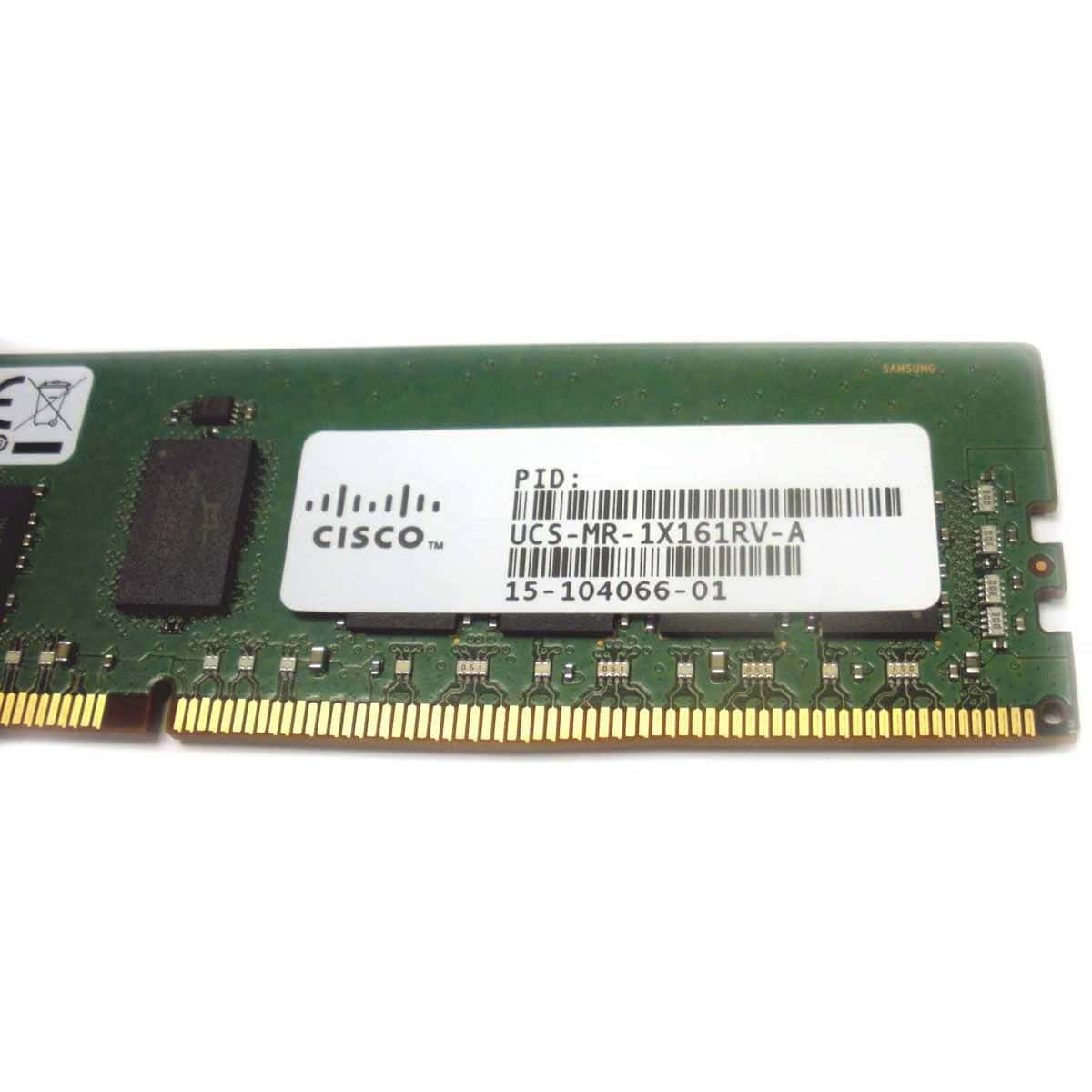 Cisco 16GB DDR4-2400-MHz (HX-MR-1X161RV-A-RFB) thumbnail
