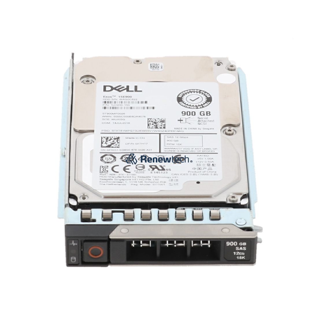 Dell HD 900G 152E S12 2.5 S-KTO EC (RT8MY-RFB) thumbnail