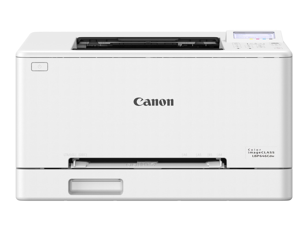 Canon 6929C008 imageCLASS LBP646Cdw Laser Printer For Small to Midsize Businesses - 26 ppm - 1200 dpi - USB - Wi-Fi - RJ45 - Whi (6929C008) thumbnail