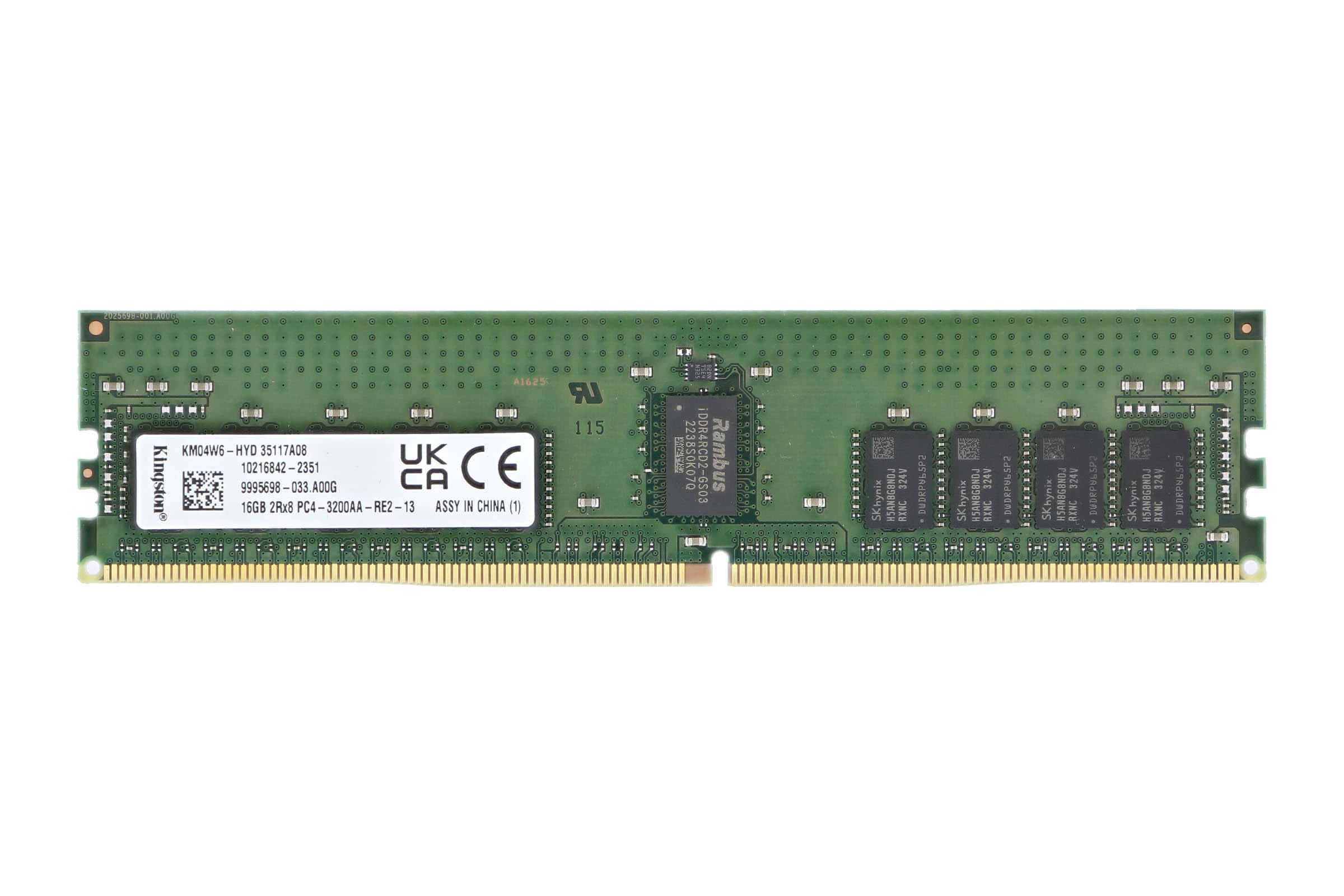 Dell 16GB 2Rx8 PC4-25600AA-R DDR4-3200MHz (KM04W6-HYD) thumbnail