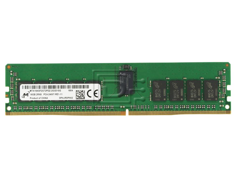 Dell 16GB 2Rx8 PC4-19200T DDR4-2400MHz (MTA18ASF2G72PDZ-2G3) thumbnail