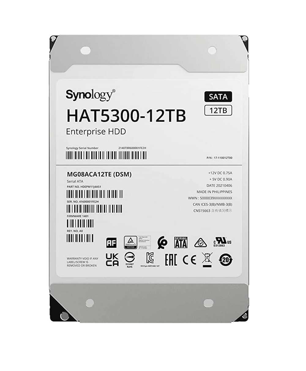 Synology HAT5300 12TB HAT5300-12T 7200RPM 256 MB (HAT5300-12T) thumbnail