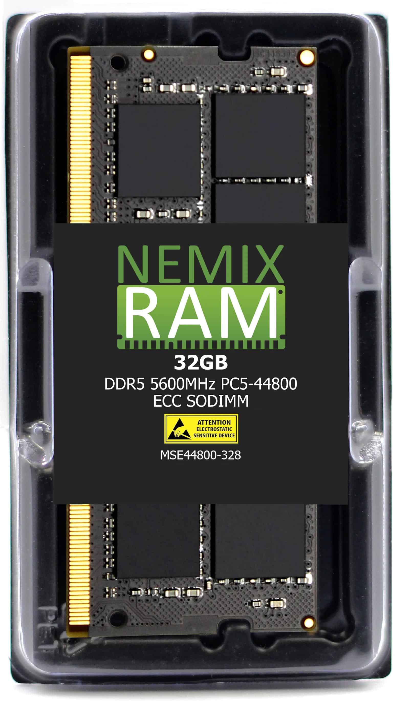 DELL 32GB (1*32GB) 2RX8 PC5-44800S DDR5-5600MHZ SODIMM (SNPR0T9CC/32G) thumbnail