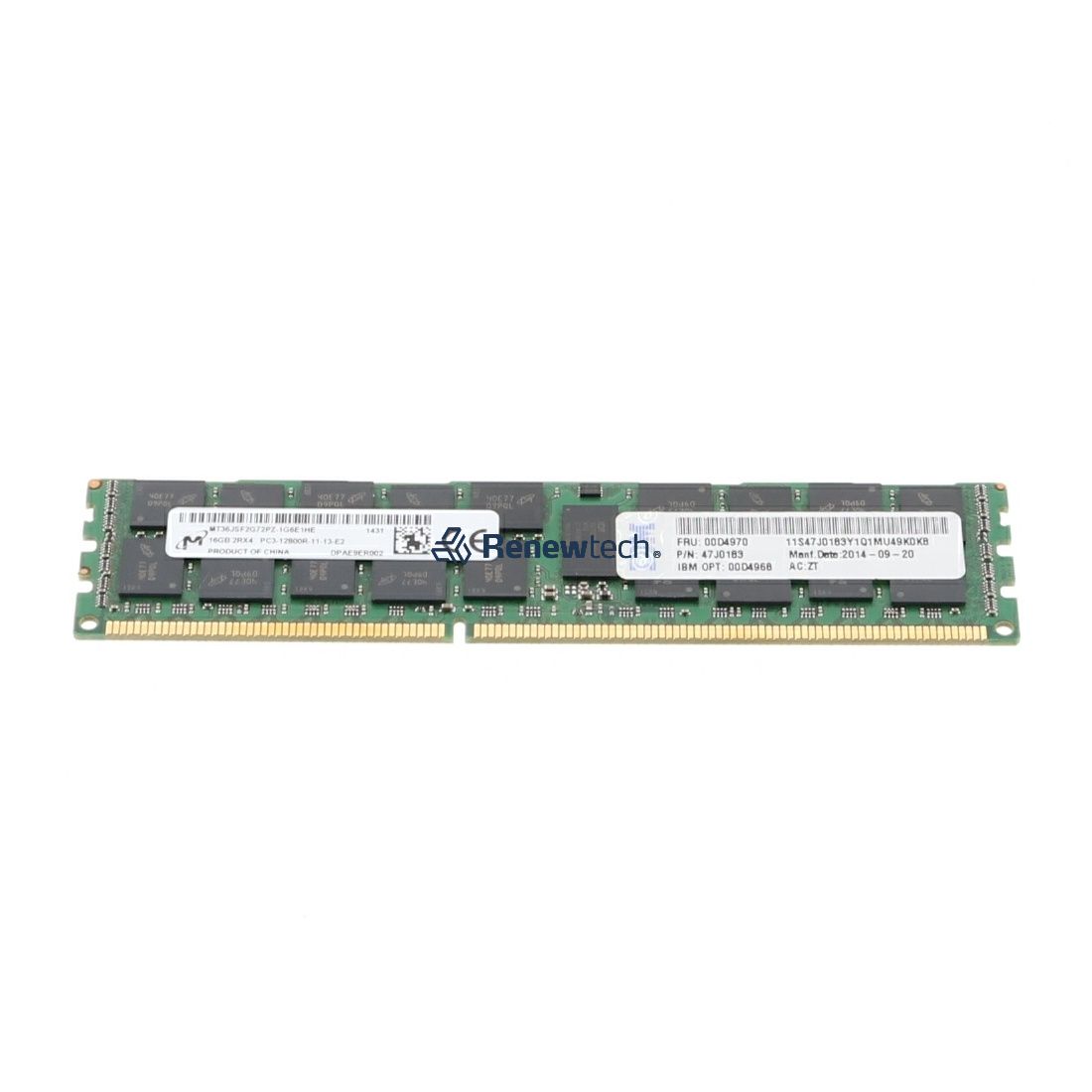 Lenovo 16GB DDR3 1600MHz ECC Memory Module (00D4970-IBM) thumbnail