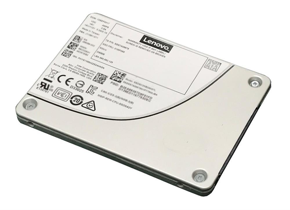 Lenovo SSD for ThinkSystem 480GB 2.5 Inch SATA 6GB Hot Swap (01PE325) thumbnail