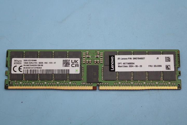 LENOVO 128GB (1128GB) 4RX4 PC5-44800B-R DDR5-5600MHZ RDIMM (03LE895) thumbnail