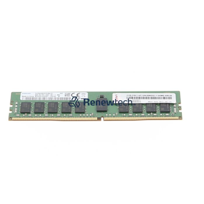 Lenovo 8GB TruDDR4 Memory (1Rx4, 1.2V) PC4-19200 CL17 2400MHz LP RDIMM (46W0823) thumbnail