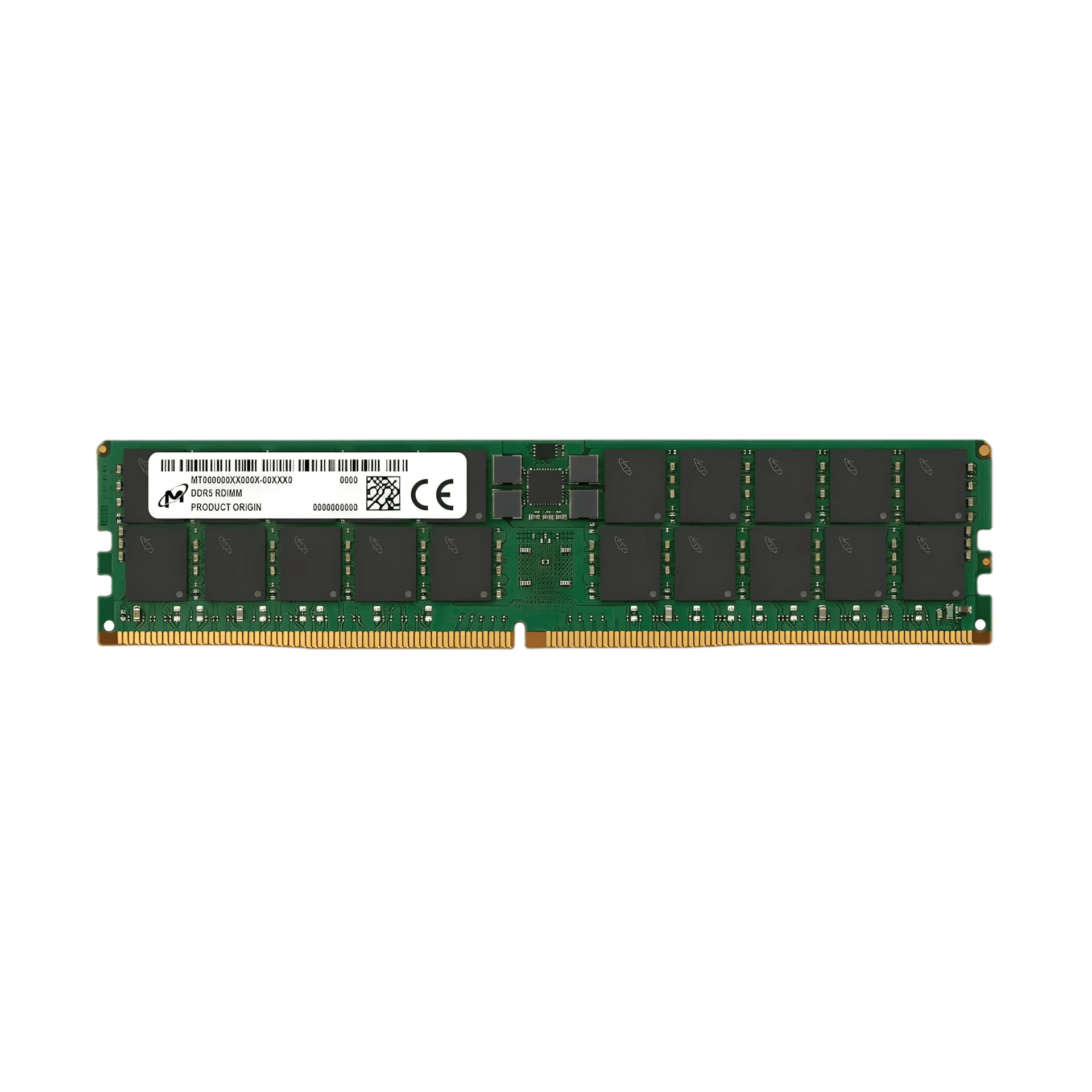 MICRON 96GB (1*96GB) 2RX4 PC5-44800B-R DDR5-5600MHZ RDIMM (MTC40F204WS1RC56BB1) thumbnail