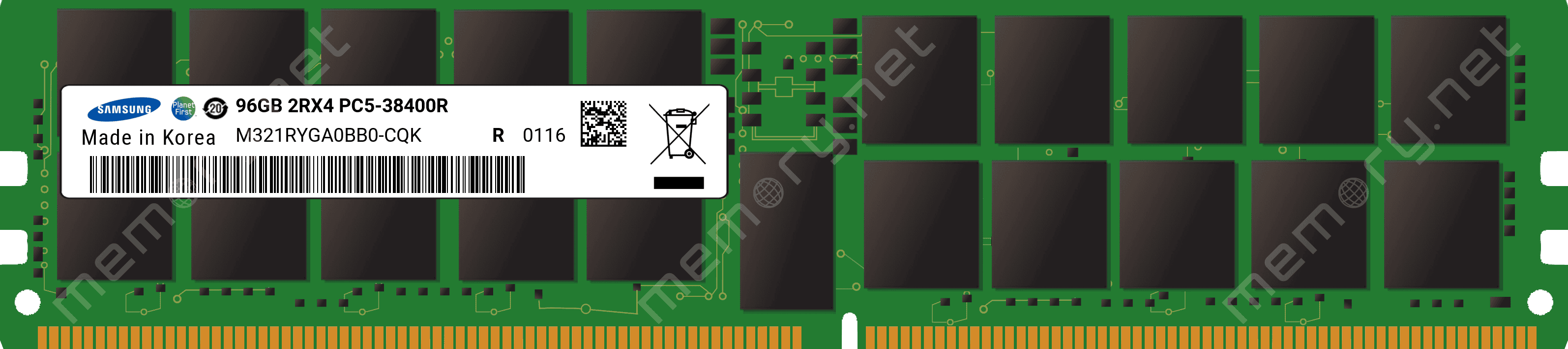 Samsung M321RYGA0BB0-CQK 96GB (M321RYGA0BB0-CQK) thumbnail