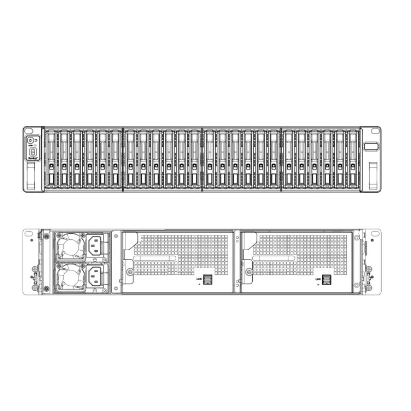 Synology NAS PAX224 Expansionseinheit 24Bay für PAS7700 (PAX224) thumbnail