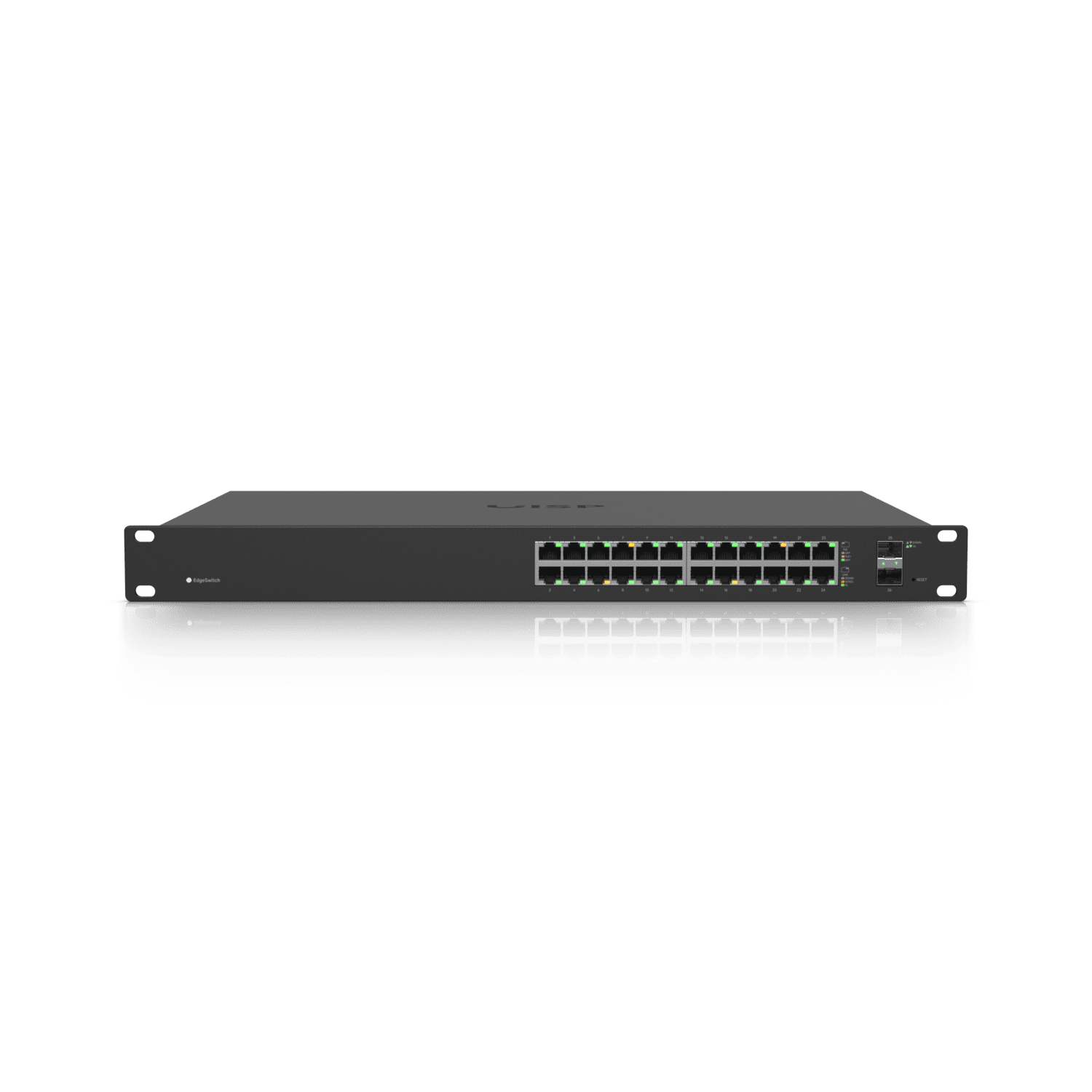 Ubiquiti UBNT EdgeSwitch ES-24-250W 26Gbps 250W Active 802.3af -at and Passive 24V PoE 2xSFP L2 L3 (ES-24-250WEU) thumbnail