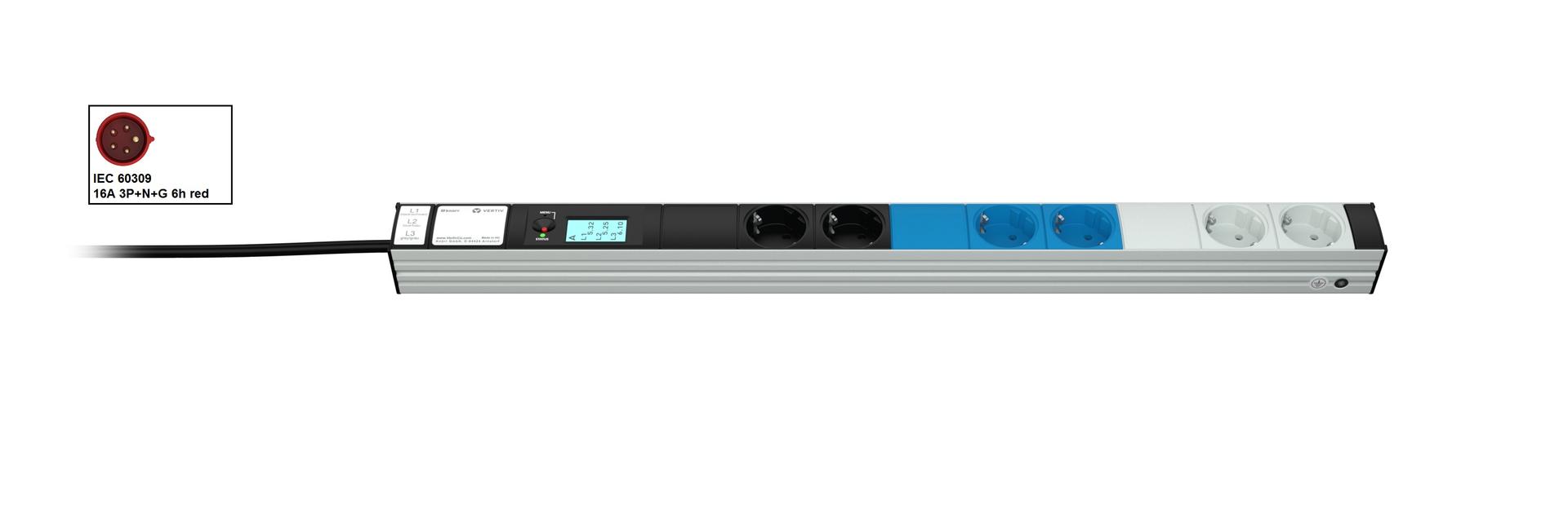Vertiv Knuerr DIS Rack PDU 0U input IEC (033065061) thumbnail