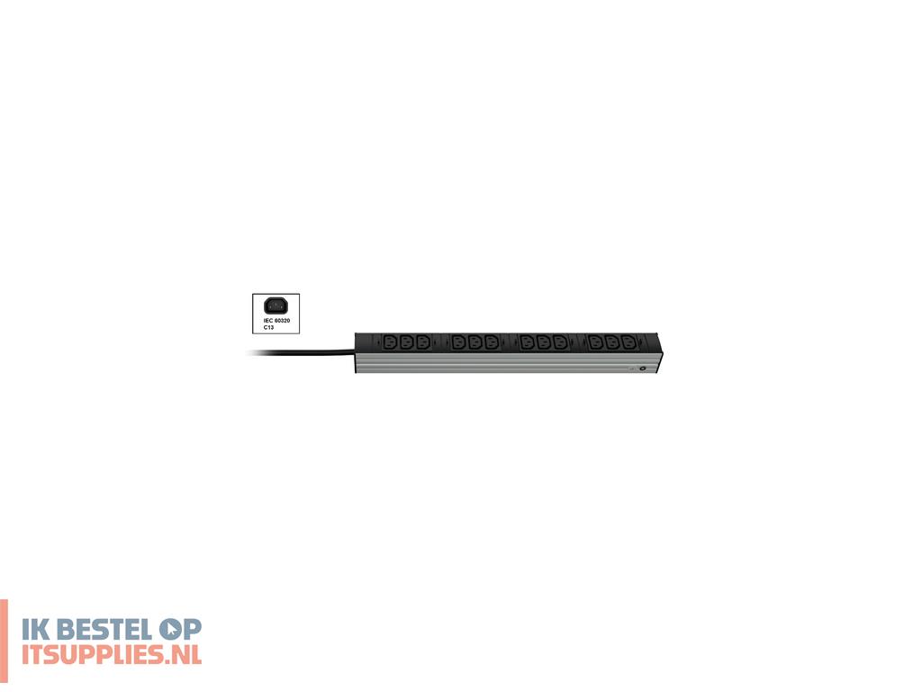 Vertiv Knuerr DI-STRIP EU socket sys 483mm long (036003121) thumbnail