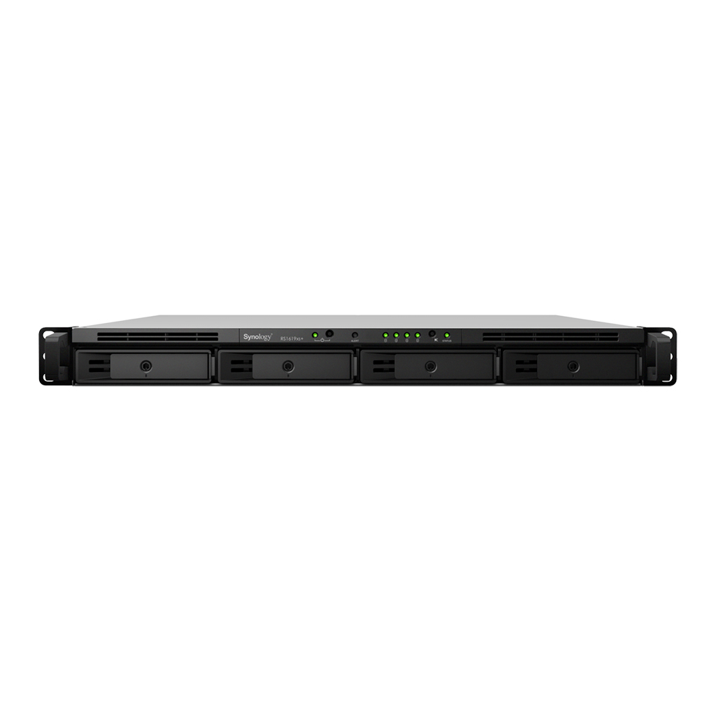 Synology RackStation RS1619XS+ data-opslag-server NAS Rack (1U) Ethernet LAN Zwart D-1527 (RS1619XS+) thumbnail