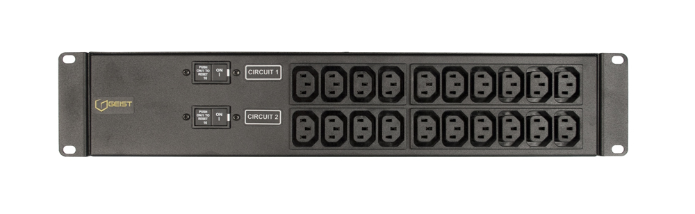 Vertiv EG2XPR206-103C13PS6-IP44 energiedistributie 20 AC-uitgang(en) Zwart (G2192) thumbnail