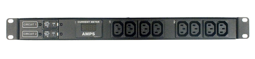 Vertiv EGXPRA126-103C13PS6-IP44 energiedistributie 8 AC-uitgang(en) Zwart (G2235) thumbnail