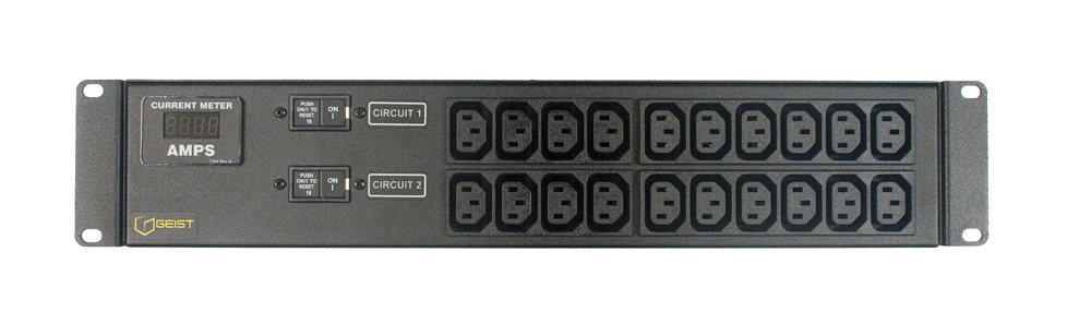 Vertiv EG2XPRA206-103C13PS6-IP44 energiedistributie 20 AC-uitgang(en) Zwart (G2236) thumbnail
