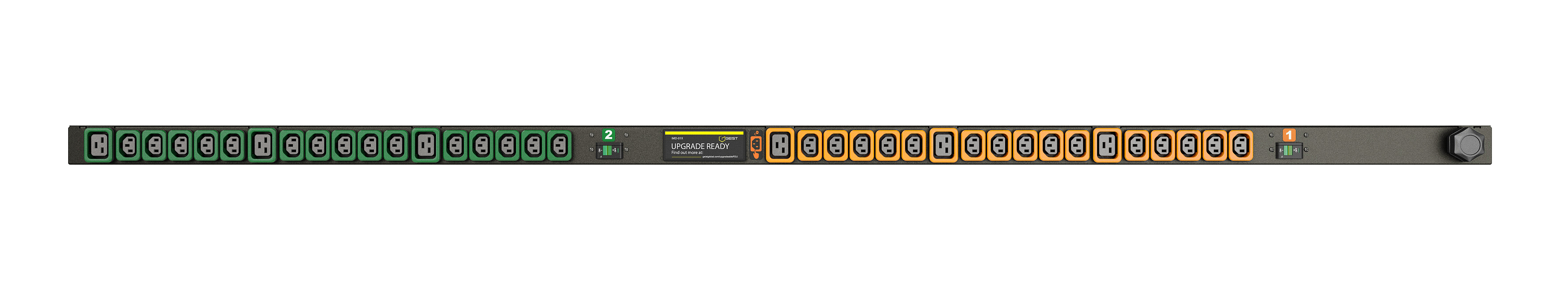 Vertiv MG01X4W1-36PT63-3PS6C2A10-S energiedistributie 36 AC-uitgang(en) 0U Zwart (GI10006L) thumbnail