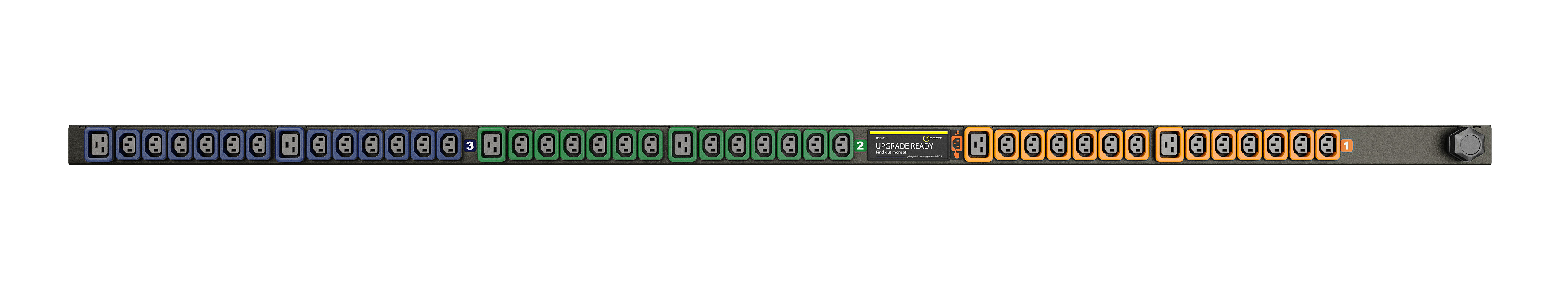Vertiv MG01X4W0-42PZ63-2PS56C2A10-S energiedistributie 42 AC-uitgang(en) 0U Zwart (GI10009L) thumbnail