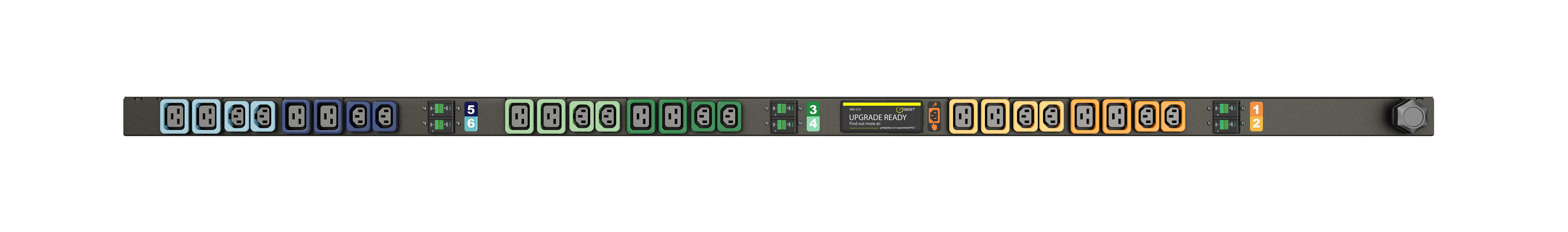 Vertiv MG01X4B1-24PBB3-3PS56B2A10-S energiedistributie 24 AC-uitgang(en) Zwart (GI10015L) thumbnail