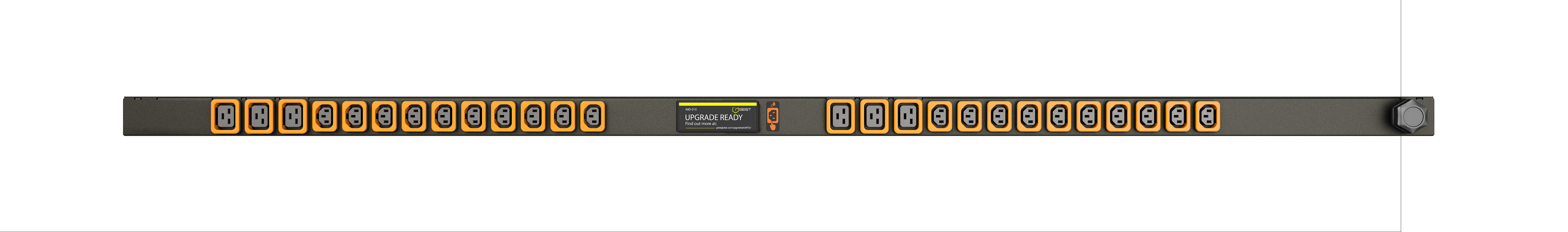 Vertiv MG01X4B0-26PJ63-2PS6B2A10-S energiedistributie 26 AC-uitgang(en) 0U Zwart (GI10018L) thumbnail