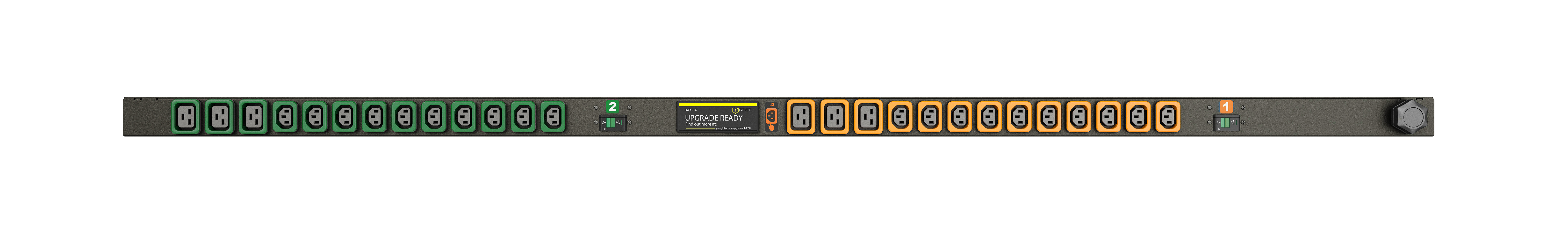 Vertiv MG01X4B1-26PJ63-3PS6B2A10-S energiedistributie 26 AC-uitgang(en) Zwart (GI10019L) thumbnail