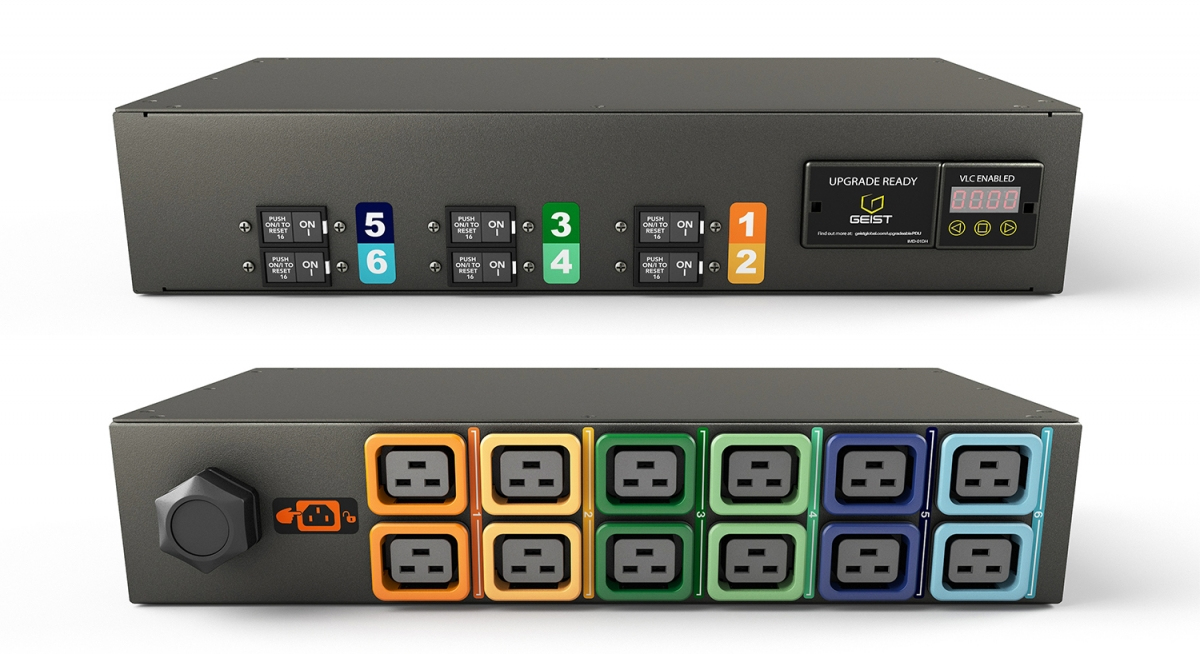 Vertiv MG01D2R1-12L193-3PS56B2H10-S energiedistributie 12 AC-uitgang(en) 2U Zwart (GI10021L) thumbnail