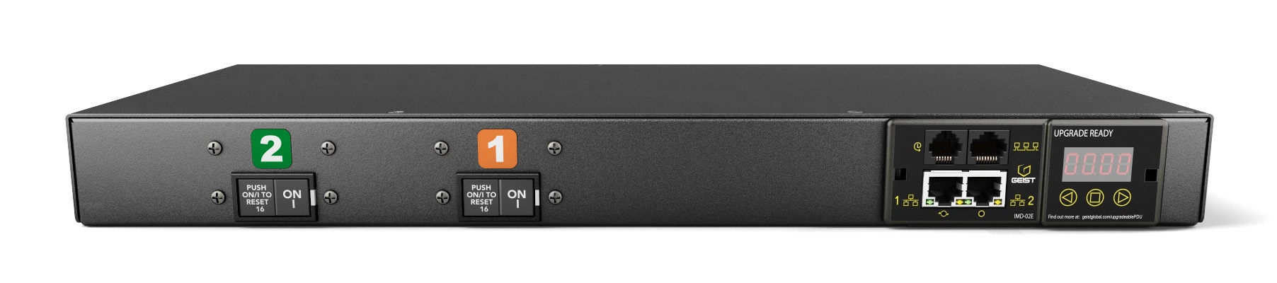 Vertiv Geist GI30077L energiedistributie 8 AC-uitgang(en) 1U Zwart (GI30077L) thumbnail