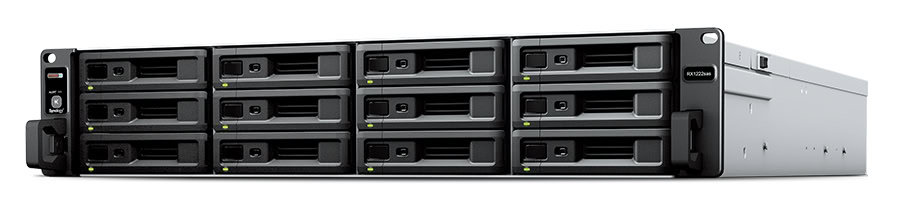 Synology RX1222sas HDD-/SSD-behuizing Zwart 2.5/3.5 (RX1222SAS) thumbnail