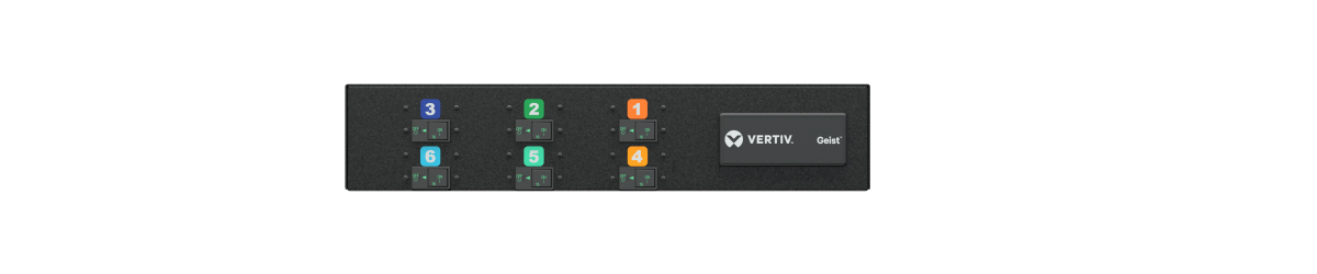 Vertiv U1077 energiedistributie 24 AC-uitgang(en) 2U Zwart (U1077) thumbnail