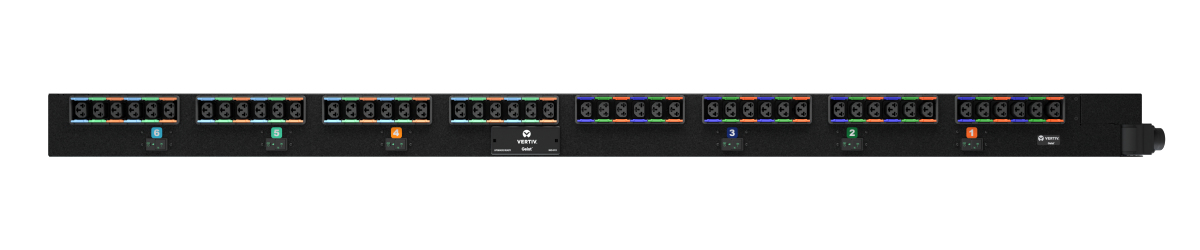 Vertiv UI10029 energiedistributie 48 AC-uitgang(en) 0U Zwart (UI10029) thumbnail