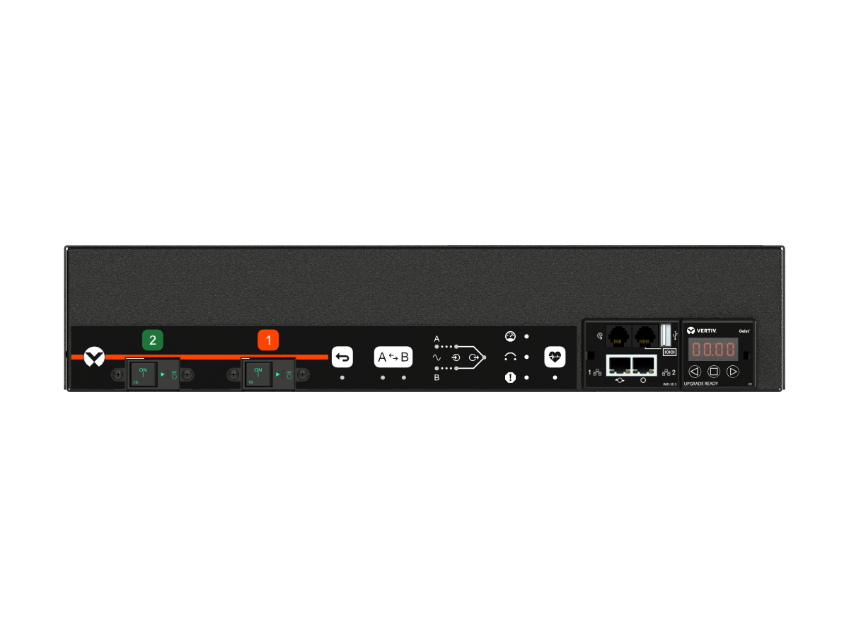 Vertiv Geist AGR3E2R6-12CF13-3PS6PS6B211-D energiedistributie 12 AC-uitgang(en) 0U Zwart (VA6G9200) thumbnail