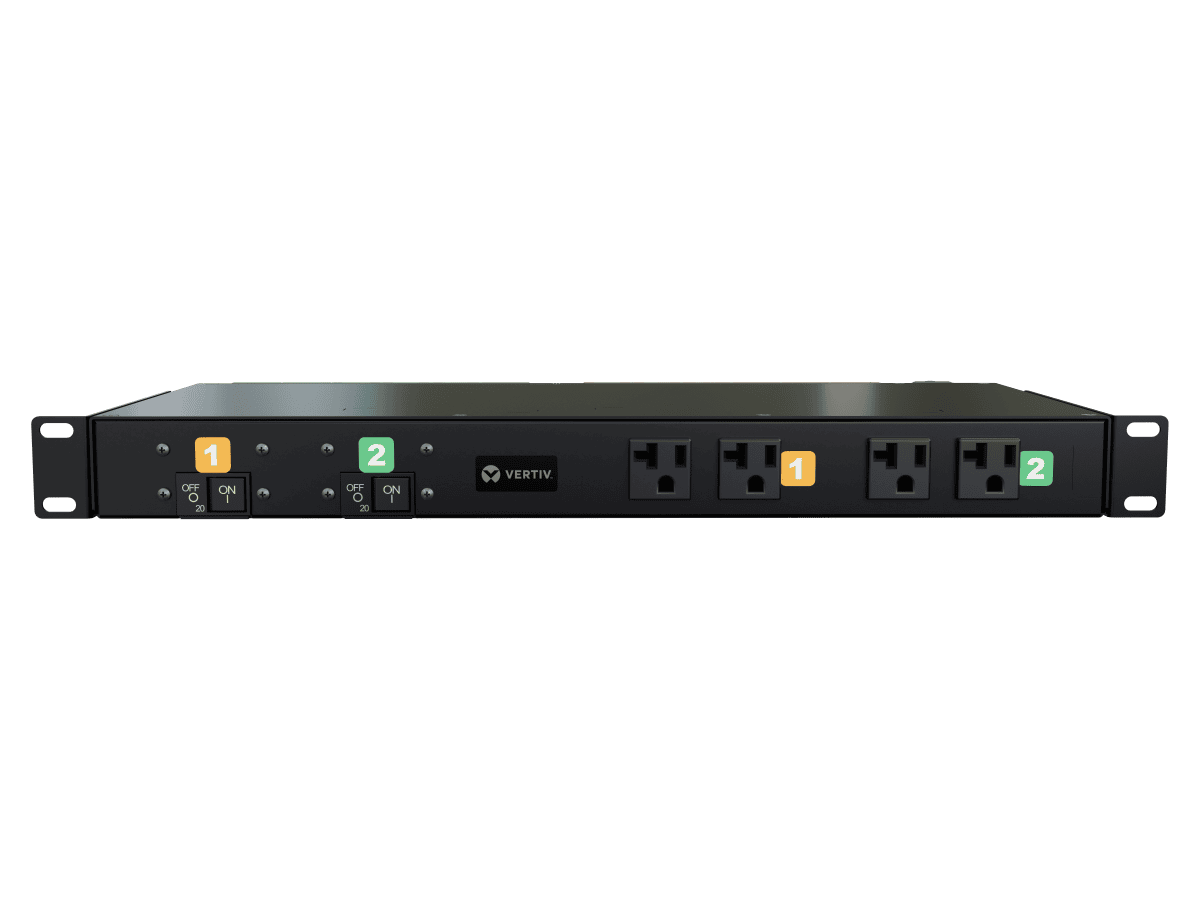 Vertiv Geist PDU Basic (upgradeable) EC 1U C14 (VP1U1100) thumbnail