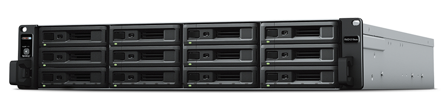Synology RXD1219sas disk array Zwart, Grijs (RXD1219SAS) thumbnail