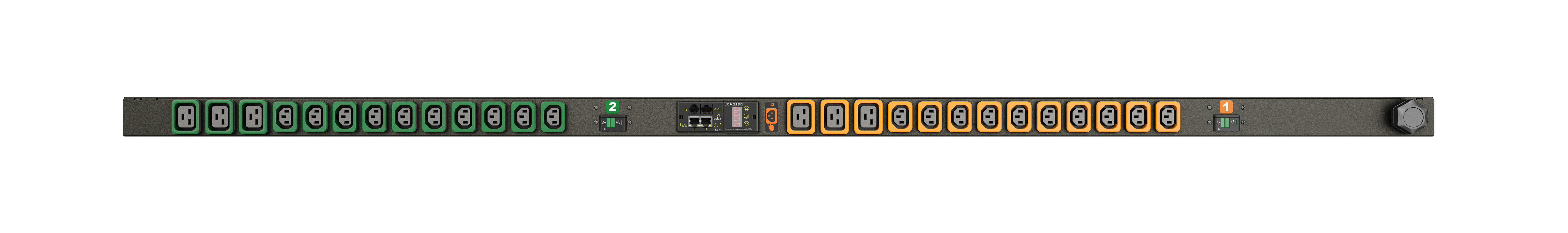 Vertiv Geist MG03E4B1-26PJ63-3PS6B2A10-S-RC energiedistributie 26 AC-uitgang(en) Zwart (VP4G9001) thumbnail