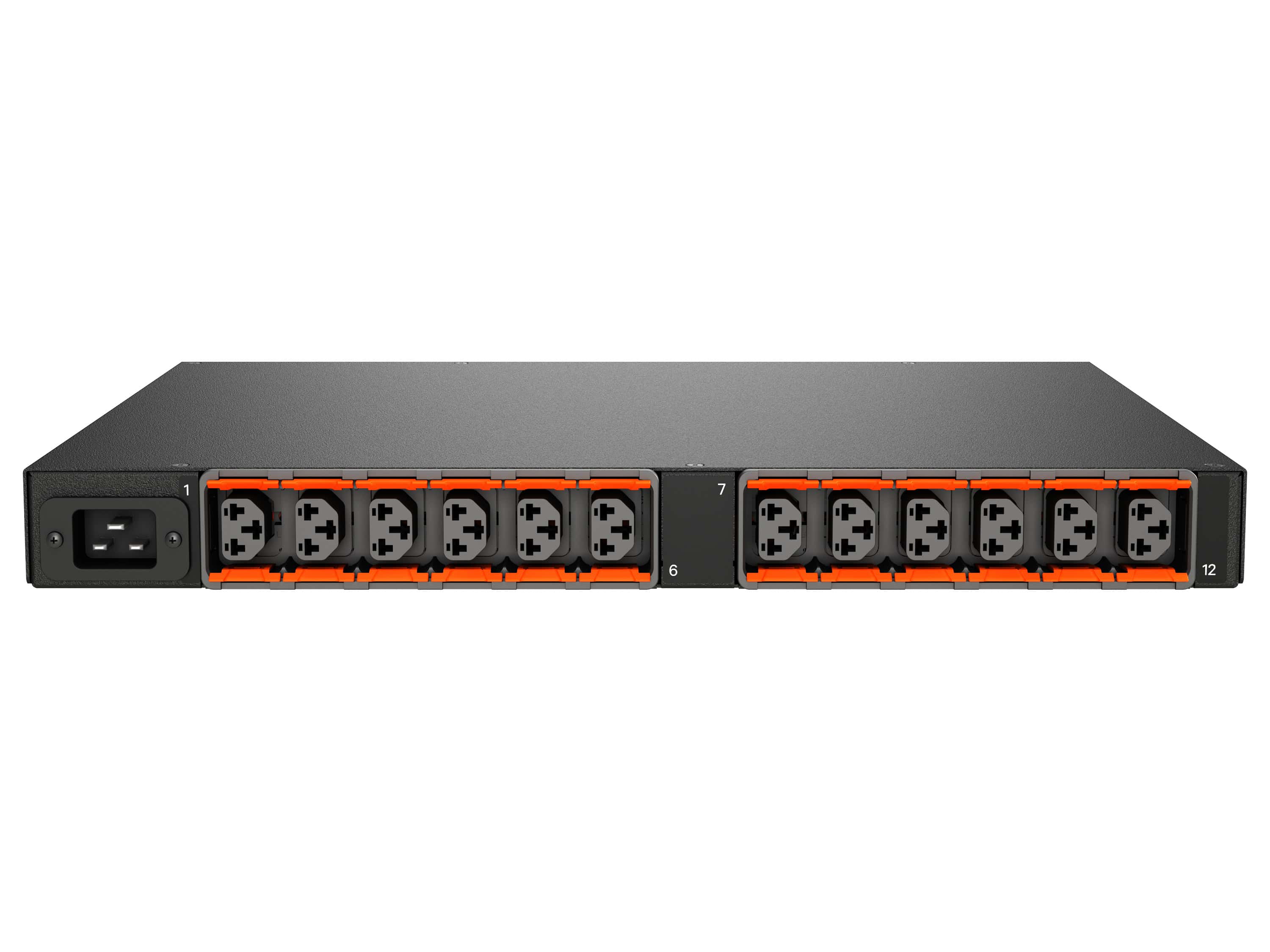 Vertiv Geist VP5U21A0 energiedistributie 12 AC-uitgang(en) 1U Zwart (VP5U21A0) thumbnail