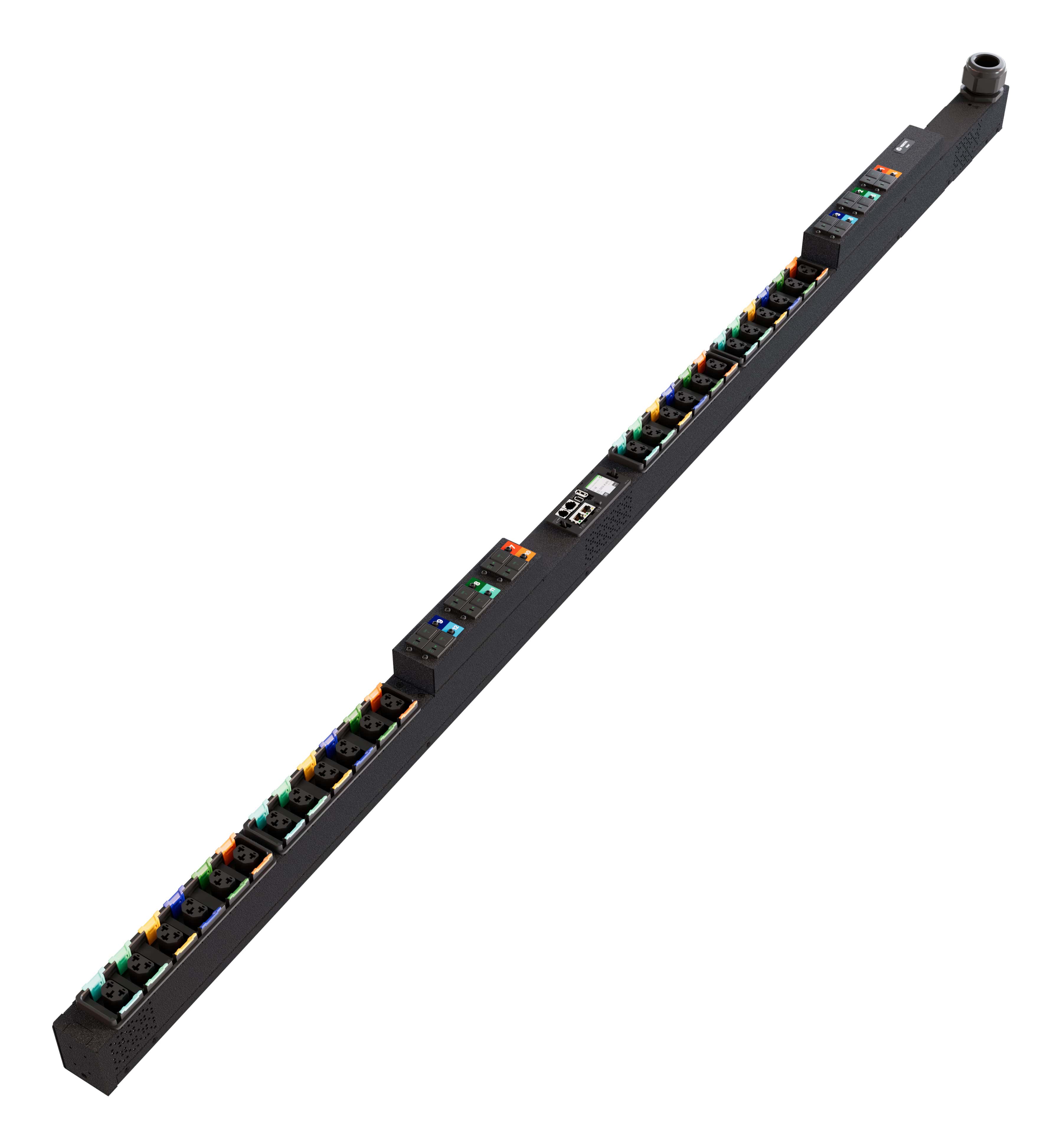 Vertiv PowerIT VP6U60A3 energiedistributie 24 AC-uitgang(en) 0U Zwart (VP6U60A3) thumbnail
