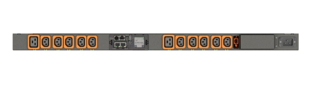 Vertiv MUU5MGM0-12P027-2C20A9A00-S energiedistributie 12 AC-uitgang(en) Zwart (VP7U20A3) thumbnail