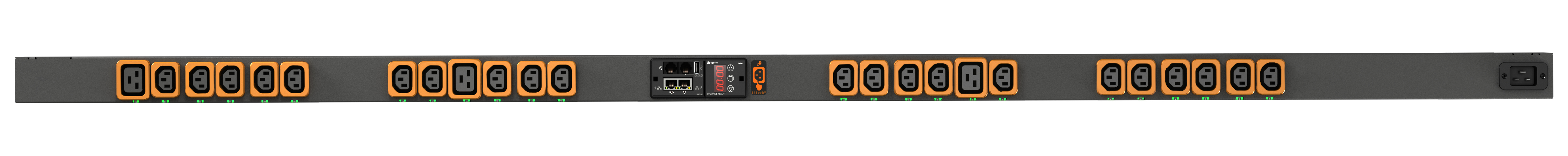 Vertiv Geist RPDU SWITCHED 0U INPC20 230V 16A OUTP (21)C13 energiedistributie 24 AC-uitgang(en) Zwart (VP8959EU3) thumbnail