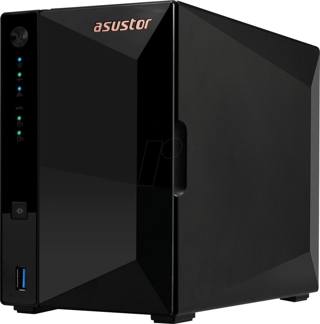 Asustor Drivestor 2 Pro Gen2 AS3302T v2 2-Bay (90-AS3302TE0-MB30) (90-AS3302TE0-MB30) thumbnail
