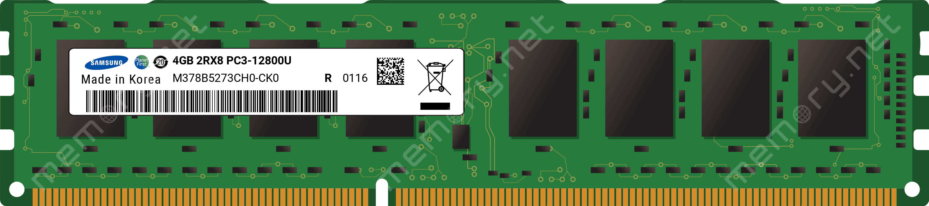 Lenovo Memory M378B5273CH0-CK0 4 GB D3 (1100611) (1100611) thumbnail