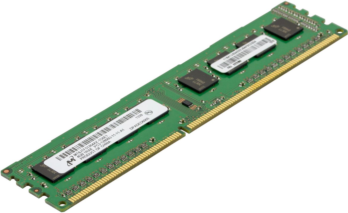 Lenovo IBM 4GB PC3-12800 DDR3 PCserver 240-pin DIMM (FRU03T6566) (FRU03T6566) thumbnail
